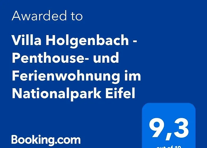 Apartmán Holgenbach - Penthouse Und Im Nationalpark Eifel