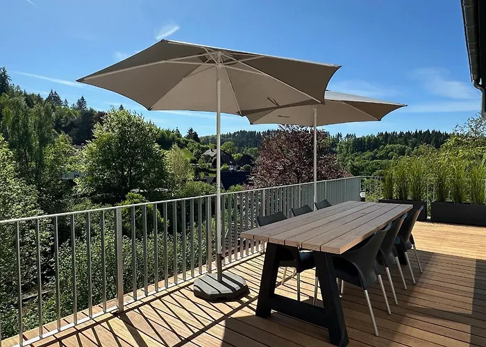 Апартаменты Holgenbach - Penthouse Und Im Nationalpark Eifel Шляйден